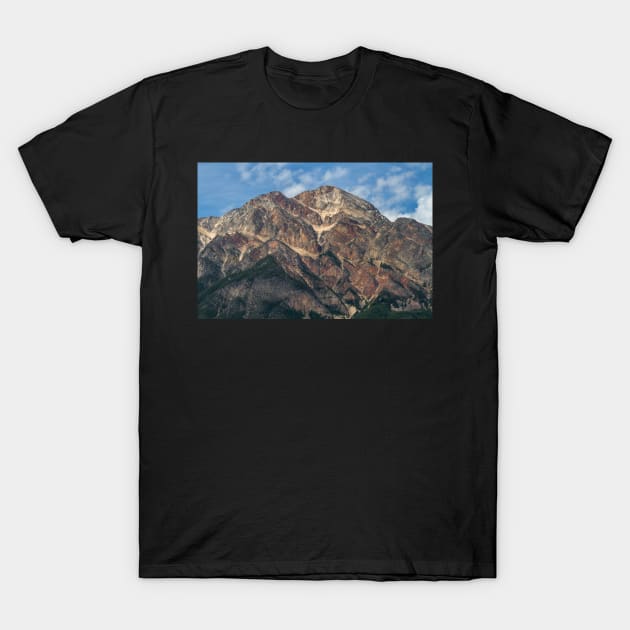 Pyramid Mountain - Jasper T-Shirt by Kat C.